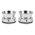 thumbnail image 2 of Universal Loading Device, Lockable NAB Hub Adapters Silver White Aluminium Alloy High Strength 10 inch  for Reel To Reel Tape Recorder, 2 of 8