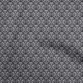 thumbnail image 1 of oneOone Polyester Lycra Black Fabric Asian Ikat Craft Projects Decor Fabric Printed By The Yard 56 Inch Wide, 1 of 4