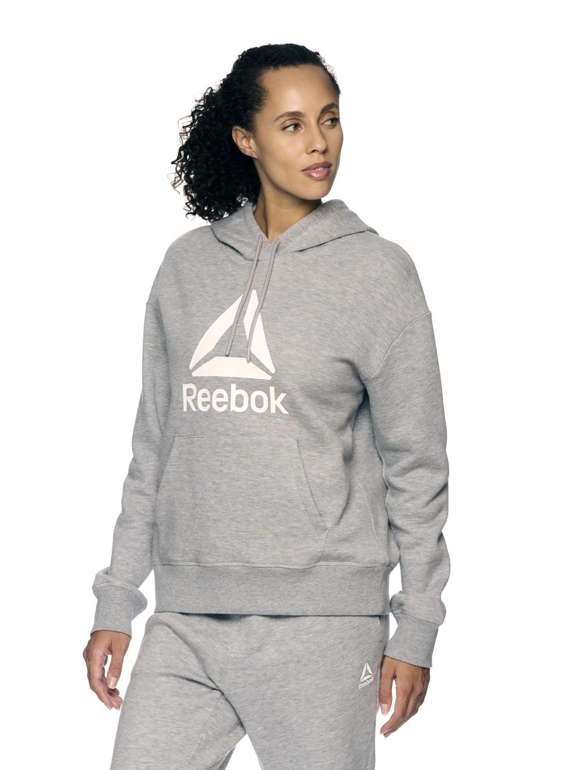 Sweat à capuche polaire pour femme Reebok