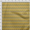 thumbnail image 3 of oneOone Viscose Jersey Fabric Floral Block Printed Fabric 1 Yard 60 Inch Wide, 3 of 4