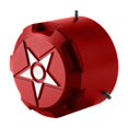 thumbnail image 4 of jinwen Couvercle d'Écrou d'Essieu en Aluminium Pièces de Rechange pour Slr 2015-24 Rouge, 4 of 9