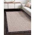 thumbnail image 4 of ECARPET Indoor Outdoor Area Rug for Patio, Deck, Living Room Sisal Classic Collection, 4 of 9
