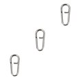 thumbnail image 2 of QualitChoice 100 Pcs/sac Connecteur d'Hameçon de Pêche en Acier Inoxydable QL Lock Émerillons à Enclenchement Support d'Appât de Sécurité Dispositif Matériel de Pêche S 3ensemble, 2 of 6