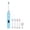 Blue, variant on Antqov Toothbrush, Toothbrush with 5 Brush Heads+Cleaning Head, 9 Cleaning Modes,Smart 20-speed Timer Toothbrush IPX7 -Newly Upgraded, Home Accessories
