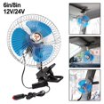 thumbnail image 4 of 12v24v Metal Car Fan Truck Shaking Head Electric Fan Silent Strong Wind Cooling, 4 of 5