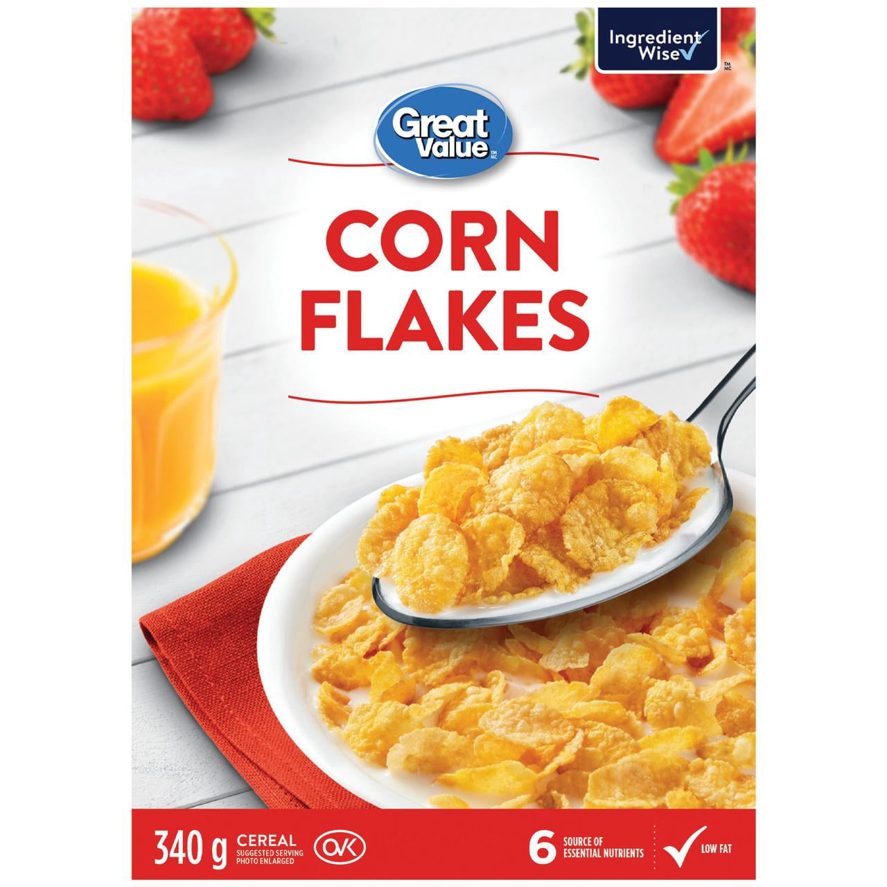 Great Value Corn Flakes Cereal