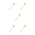 thumbnail image 1 of Redempat Cute Tea Spoon Exquisite Stainless Steel Spoon For Tea Drinking Teaware Cat's Claw gold 1 5Set, 1 of 6