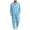 Sky Blue, variant on Ketyyh-chn99 Men's Cotton Sweatsuit Set Men's Solid Color Fashion Casual Loose V Neck Long Sleeved Shirt Trousers Set Size for S,Sky Blue