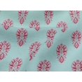 thumbnail image 4 of oneOone Viscose Jersey Fabric Floral Block Printed Craft Fabric BTY 60 Inch Wide, 4 of 5