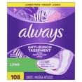 thumbnail image 3 of Always Anti-Bunch Xtra Protection Daily Liners, Long Length, Unscented, 3 of 12