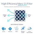 thumbnail image 2 of Five Seasons Replacement MERV 11 Air Filter, 25.38 x 5.25 x 20.25" (3 Pack), 2 of 5