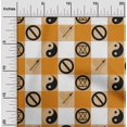 thumbnail image 2 of oneOone Polyester Spandex Orange Fabric Fabric For Sewing Printed Craft Fabric By The Yard 56 Inch Wide, 2 of 5