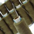 thumbnail image 1 of Beige 10 Pcs New Spun Quilting Sewing Supplies Wholesale Spool Polyester Thread, 1 of 3
