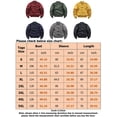 thumbnail image 3 of Innerwin Jacket Windproof Mens Outwear Outdoor Solid Color Lightweight Bomber Jackets Yellow 5XL, 3 of 3