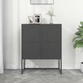 thumbnail image 1 of vidaXL Haut de Buffet Anthracite 80x35x100 cm Acier, 1 of 5