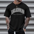 thumbnail image 2 of BOBOGOJP T-Shirts pour Hommes T-Shirts Doux à Manches Courtes T-Shirts Col Rond Classique T-Shirt Décontracté Basique (Noir,TTG), 2 of 4