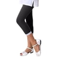 thumbnail image 4 of Girls' Autumn/Spring Fashion Lace Trimmed Stretchy Color Leggings, 4 of 4