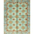 thumbnail image 1 of Ahgly Company Indoor Rectangle Abstract Brown Abstract Area Rugs, 6' x 9', 1 of 6