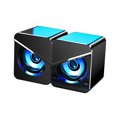 thumbnail image 2 of 2pcs portable Loudspeaker Kit USB Stereo Speaker Versatile PC For PC Smartphones Laptops, 2 of 9