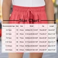 thumbnail image 3 of Zpanxa Kids Shorts Polyester Spandex Solid Color Elastic Waistband with Drawstring Sports Leisure 7-8 Years, 3 of 7