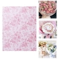 thumbnail image 2 of Under 10 Gift Wrapping Paper Floral Wrapping Paper Mini Roll White Flowers Gift Wrap Paper for Birthday Wedding Wrapping, 2 of 9