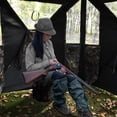thumbnail image 4 of Patiojoy Portable Hunting Blind Pop-up Ground Tent Accommodate 3 People True Timber Camo, 4 of 6