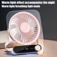 thumbnail image 5 of Ohufall USB Rechargeable Portable Fan Wall Mount And Stand Multi Speed Cooling Fan For Bedroom Office, 5 of 5