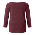thumbnail image 3 of Plus Size Women Long Sleeve Tunic Top Pullover, 3 of 5