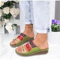 thumbnail image 5 of LSLJS Sandales Compensées à Enfiler Multicolores pour Femmes, Chaussures Pantoufles Décontractées, Pantoufles pour Femmes, 5 of 5