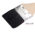 thumbnail image 3 of Unique Bargains 17' Length 2.5' Width Bristle with Long Wood Handle Black Bent Radiator Paint Brush, 3 of 5