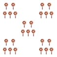 thumbnail image 2 of facefd 1/2/3/5 Dido 5pcs Storage Hooks Lemon Shape Wall Hangers Waterproof Sticky for Kitchen Bathroom Pink 5PCS, 2 of 6
