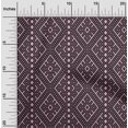 thumbnail image 1 of oneOone Cotton Poplin Fabric Ethnic Geometric Flame Stitch Decor Fabric Printed BTY 56 Inch Wide, 1 of 4