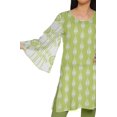 thumbnail image 4 of Moomaya Kurta Mini à Manches Kimono Tunique d'Été Kurtis Courts Imprimés pour Femmes, 4 of 5