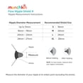thumbnail image 4 of Téterelle silicone Flow + Munchkin® avec canal transparent pour voir le lait couler- Allaitez en toute confiance et atteignez vos objectifs en matière d'allaitement (disponible en 20mm ou 24mm), 4 of 8