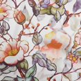 thumbnail image 1 of oneOone Cotton Flex Orange Fabric Florals Sewing Craft Projects Fabric Prints By Yard 40 Inch Wide, 1 of 4