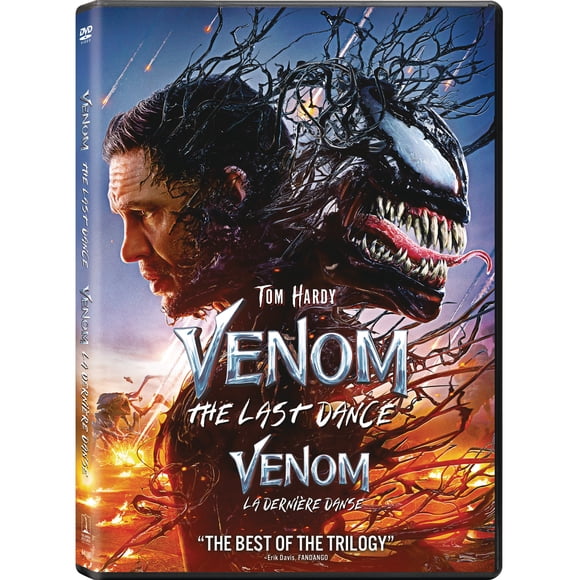 Venom : La dernière danse - Bilingual - DVD | Tom Hardy, Juno Temple | Marvel, Sony Pictures