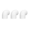 thumbnail image 2 of 12Pcs PVC Pipe Fittings 90 Degree Elbow Adapter 2 Way Plastic Water Supply Joints 32mm ID, 2 of 14
