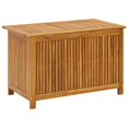 thumbnail image 4 of vidaXL Garden Storage Box 90x50x58 cm Solid Acacia Wood, 4 of 7