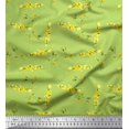 thumbnail image 1 of Soimoi polyester Crepe Fabric Flower Watercolor Printed Fabric 1 Yard 52 Inch Wide, 1 of 3