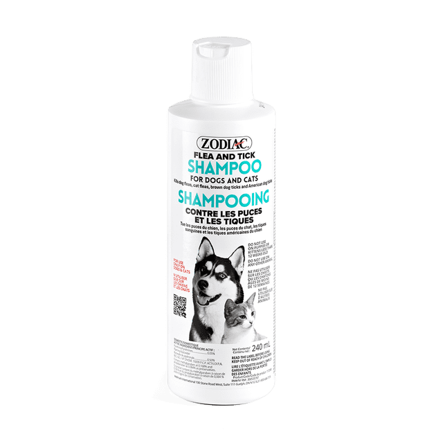 Zodiac Flea & Tick Shampoo for Dogs and Cats, 240mL