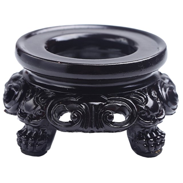 Miangastore 1PC Resin Crystal Ball Display Base Stand Holder Household Office Decor
