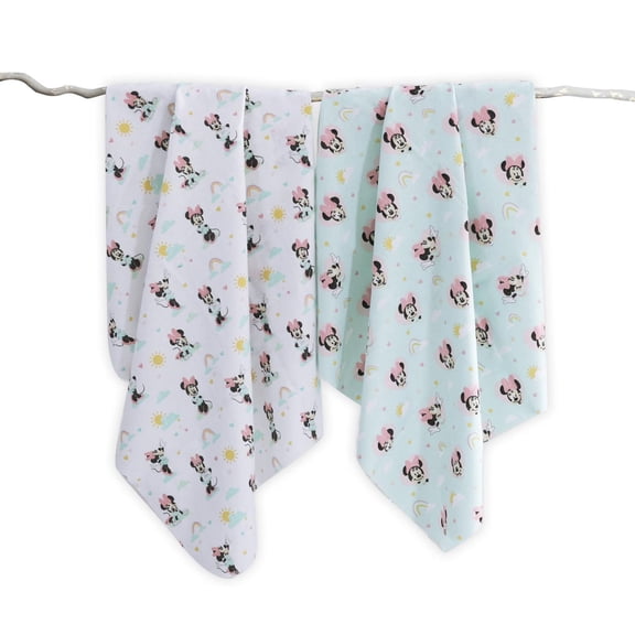 Disney 2-Pack Flannel Receiving Blankets