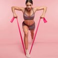 thumbnail image 3 of Bangcool 5PCS Sport Bands Professional Latex Elastic Exercise Band Stretch Band, 3 of 10