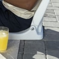 thumbnail image 3 of Step2 Flip Seat White Foldable and Portable Outdoor Pool, Beach and Camping Chair, 3 of 9