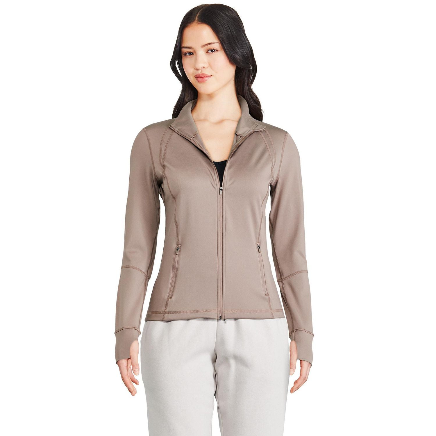 Athletic Works Women's Performance Zip-Up Jacket
