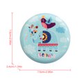 thumbnail image 3 of Christmas Coin Bag Mini Cute Cartoon Zipper Coin Pouch Change Wallet for Girls, 3 of 4