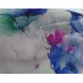 thumbnail image 4 of oneOone Georgette Viscose Fabric Flower Watercolor Printed Craft Fabric BTY 42 Inches Wide, 4 of 4