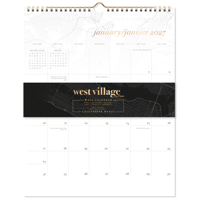 Mead WV 12x15 Wall Calendar,Biln,27