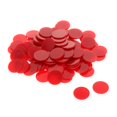 thumbnail image 2 of 100x 25MM Chips Set Family Games Red, 2 of 8