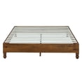 thumbnail image 2 of MUSEHOMEINC 12 Inch Easy Assembly Solid Pine Wood Platform Bed Frame, King, 2 of 8